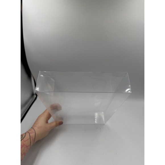 Lot Of 50+ CLEAR PLASTIC DISPLAY CASE BOX COLLECTIBLES 11.5" X 7.25" X 2" - Picture 5 of 10